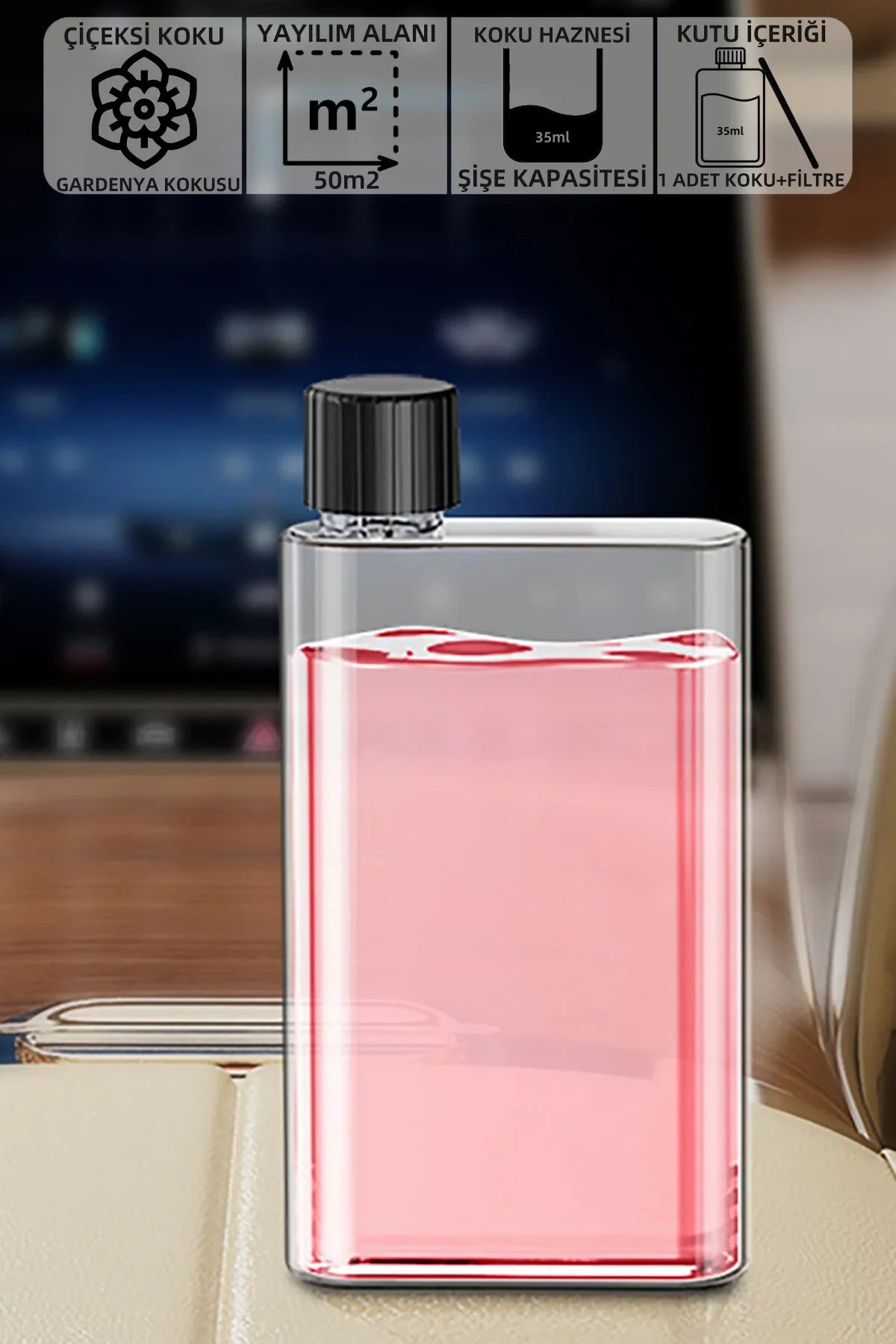 Mio SS18 Şarjlı Araba ve Oda Kokusu Makinesi Beyaz