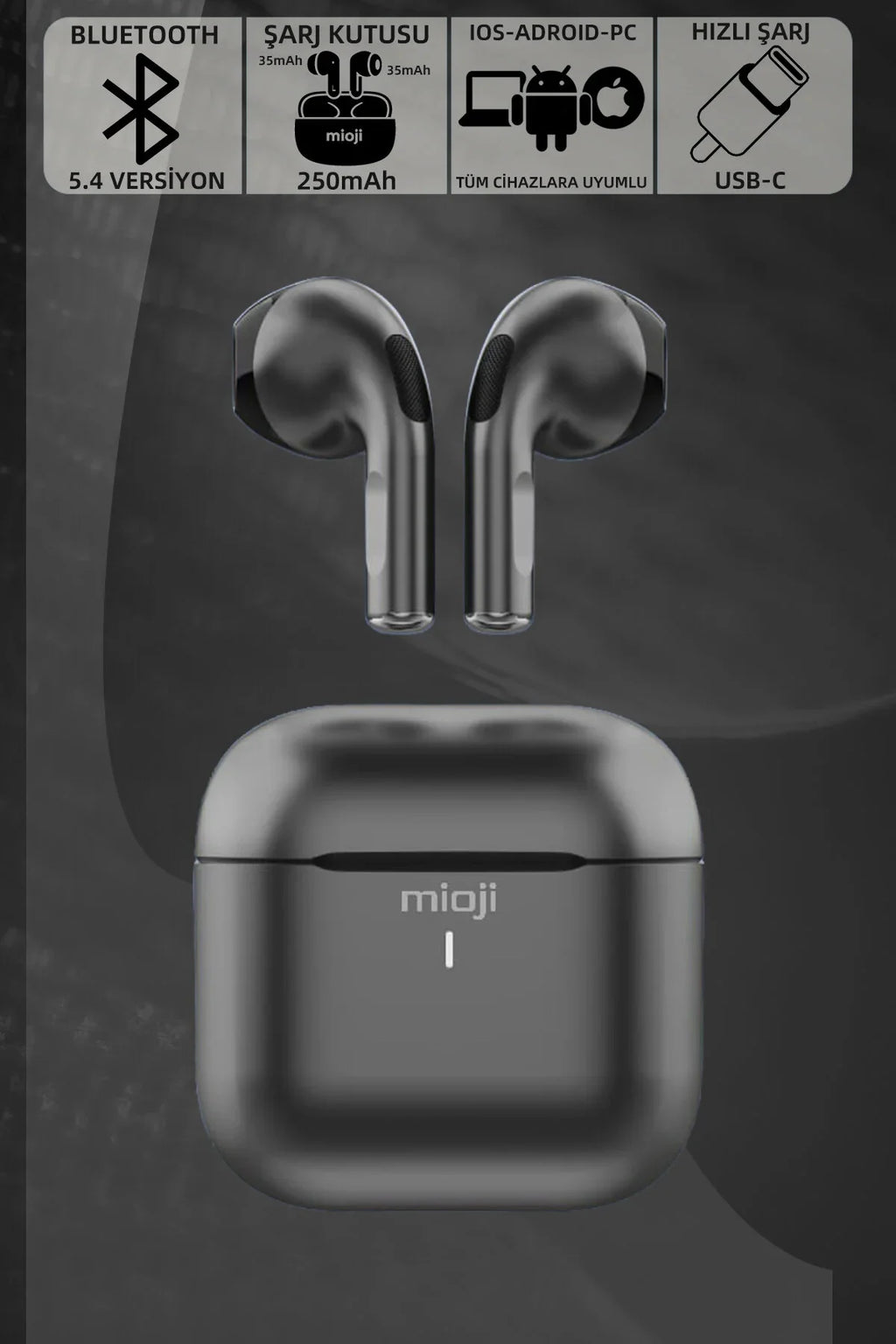 Airbuds Pro 2 Bluetooth Kulaklık Siyah