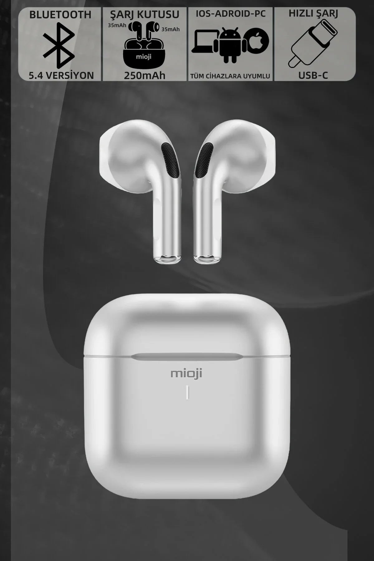 Airbuds Pro 2 Bluetooth Kulaklık Gümüş