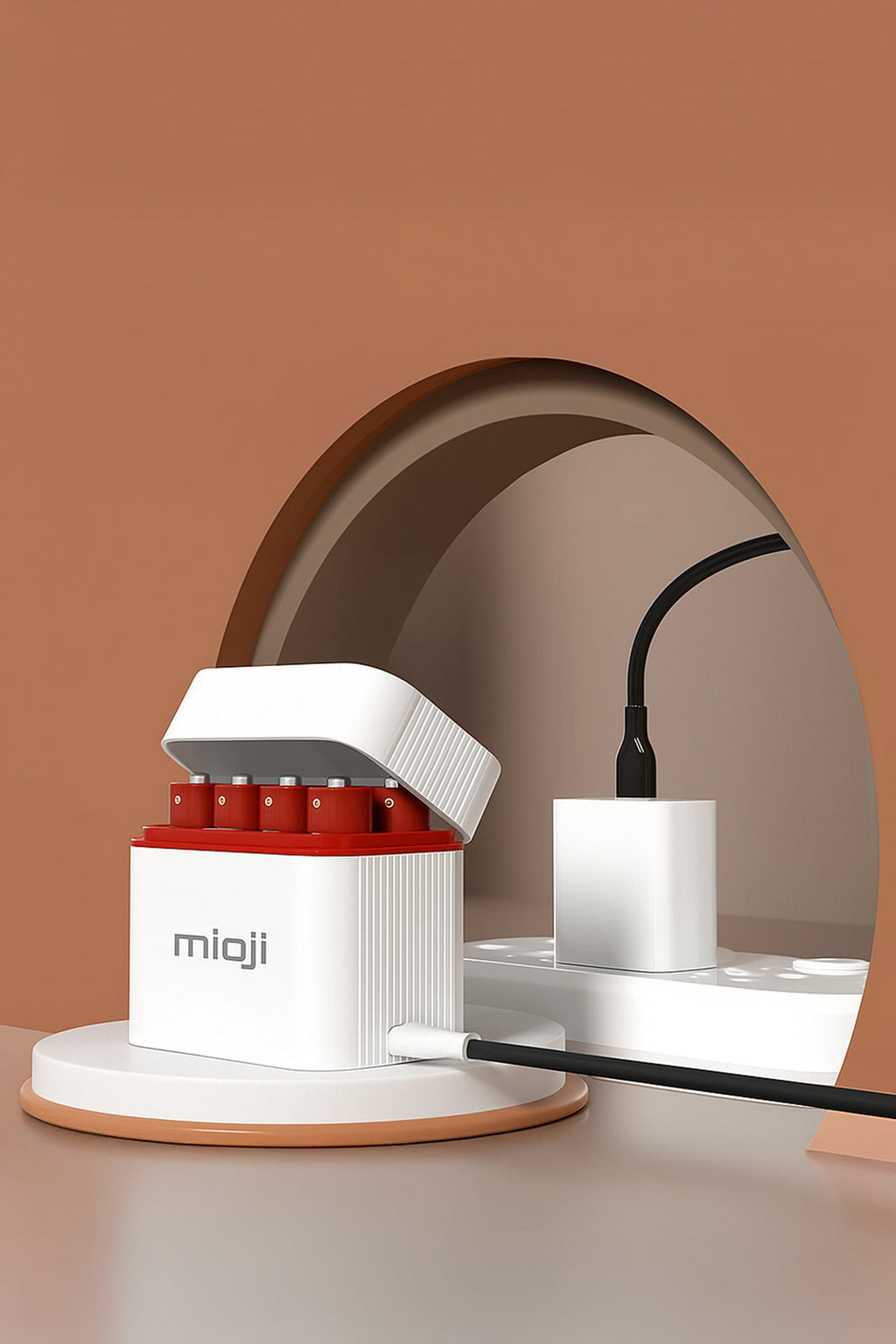 Mio BT12 Pil Şarj Cihazı Beyaz