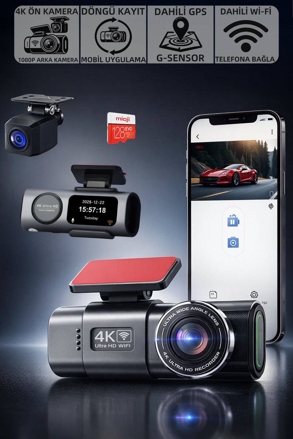 Mio G300 Plus Araç İçi Kamera