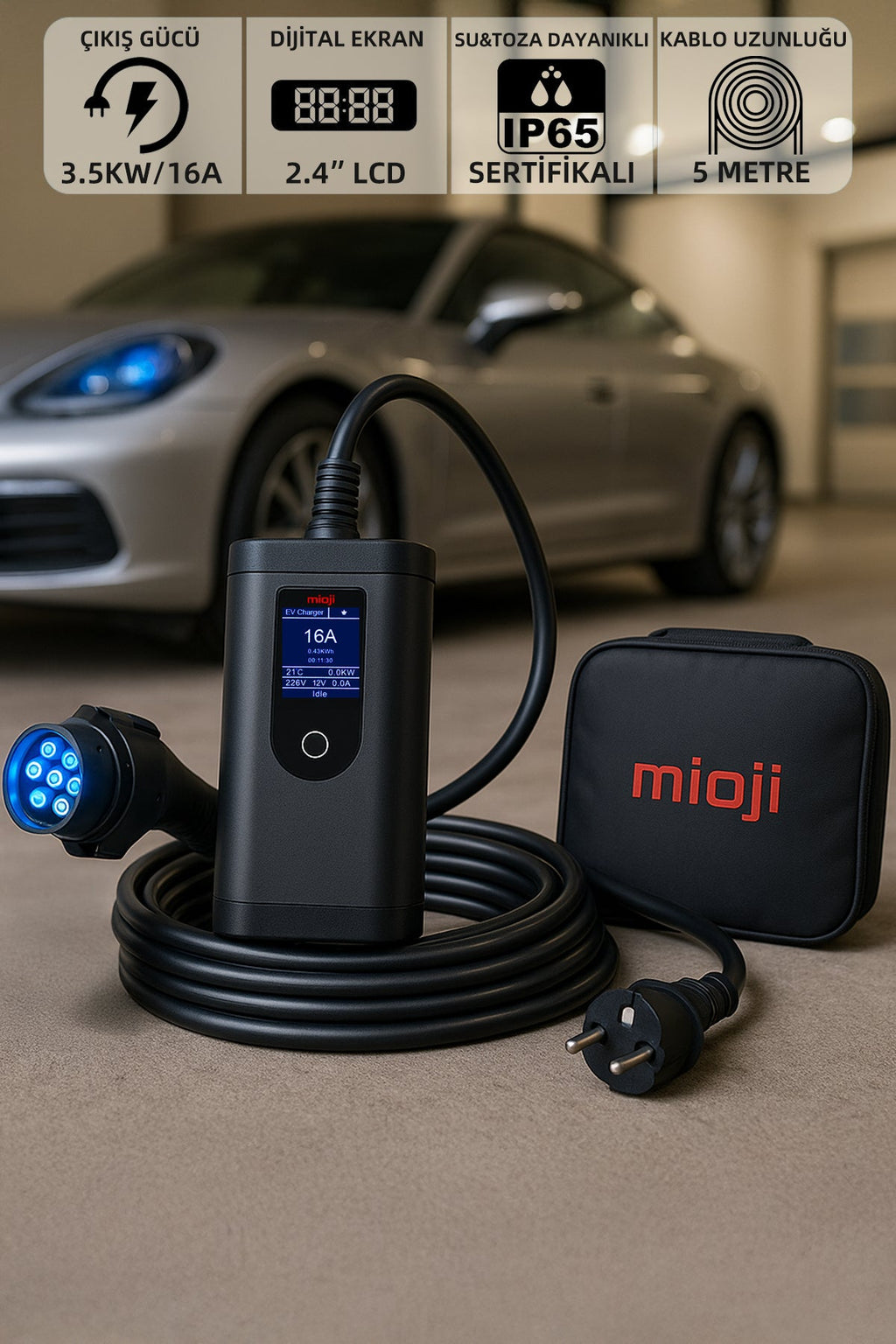 Mio 717 Elektrikli Araç Şarj Cihazı