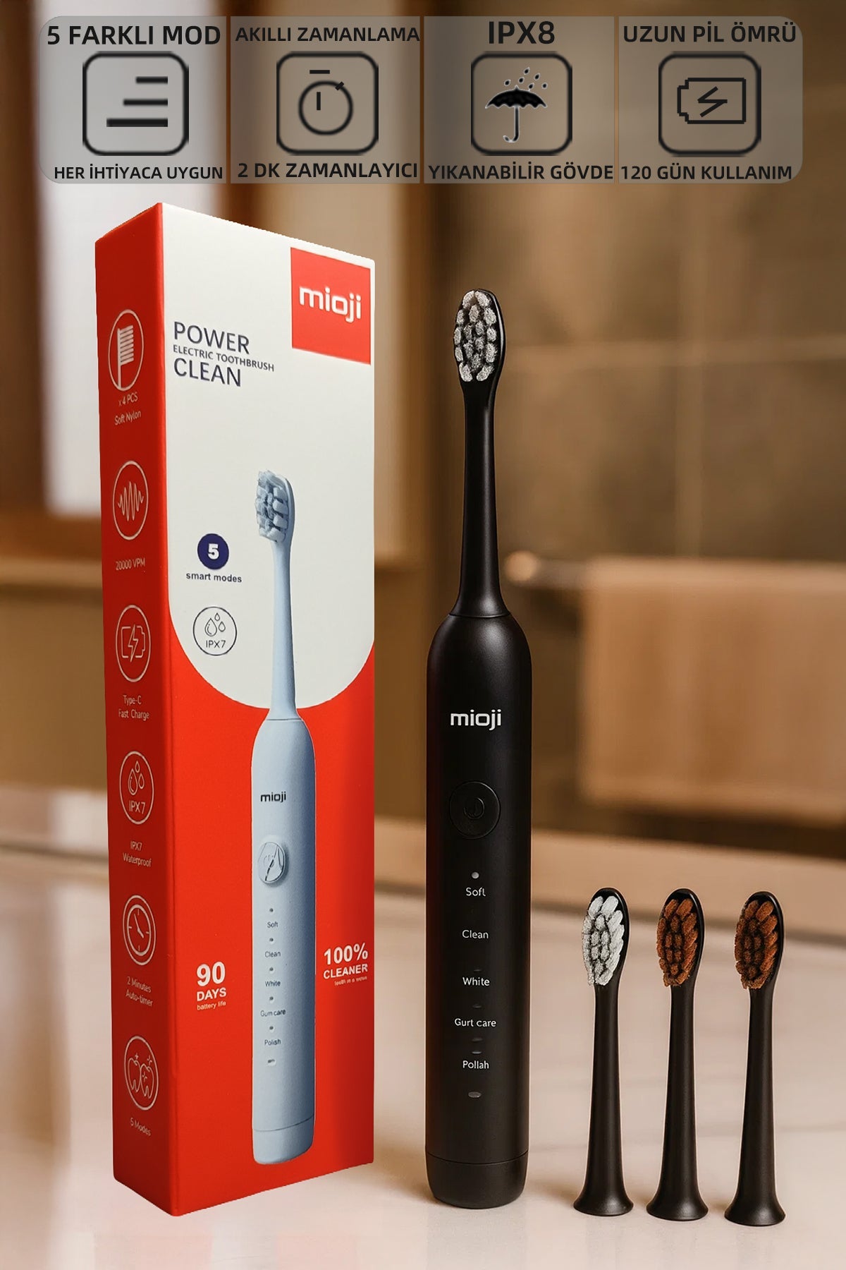 Oral B1 Diş Fırçası Siyah