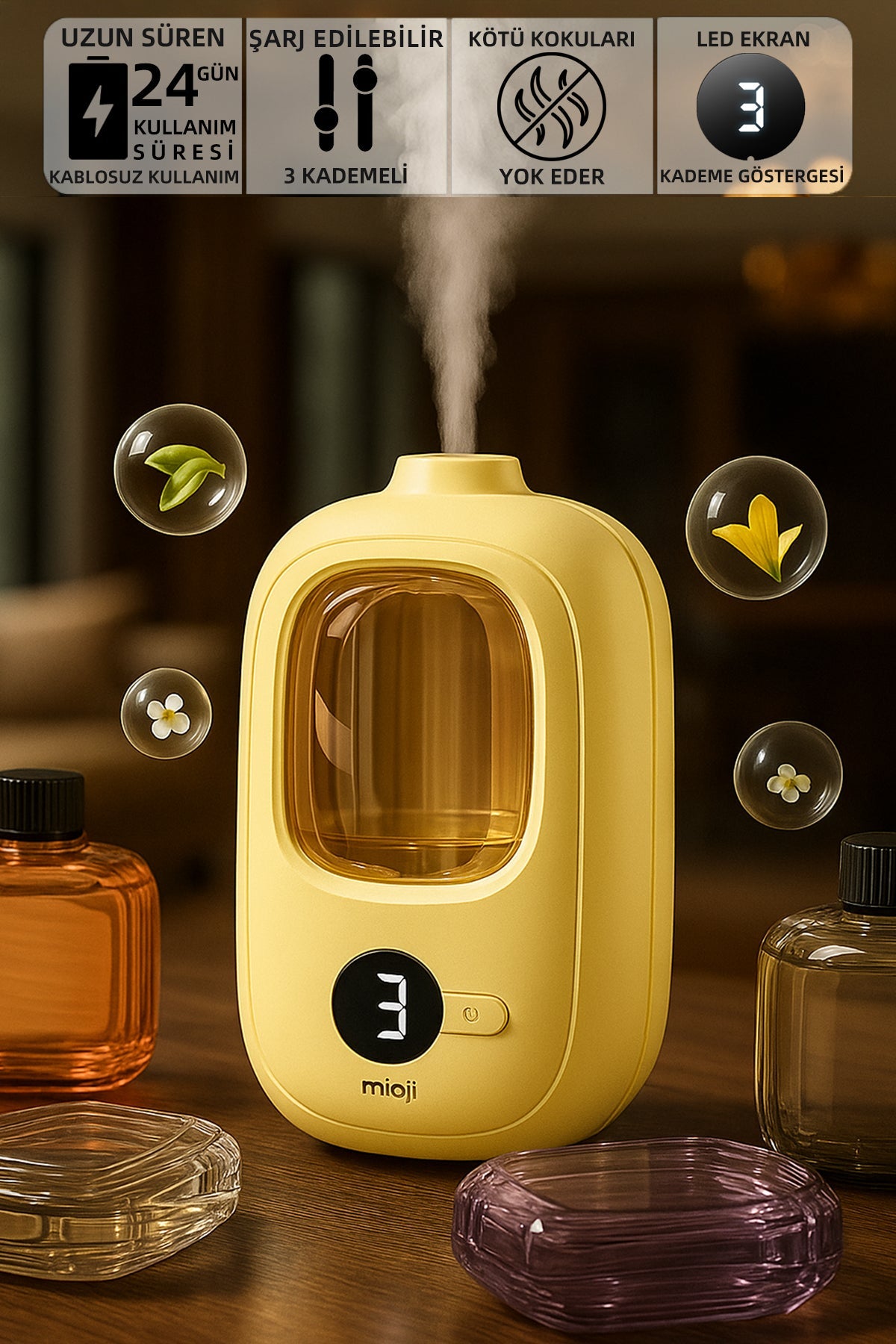 Mio Smell 2x Oda Koku Makinesi Sarı
