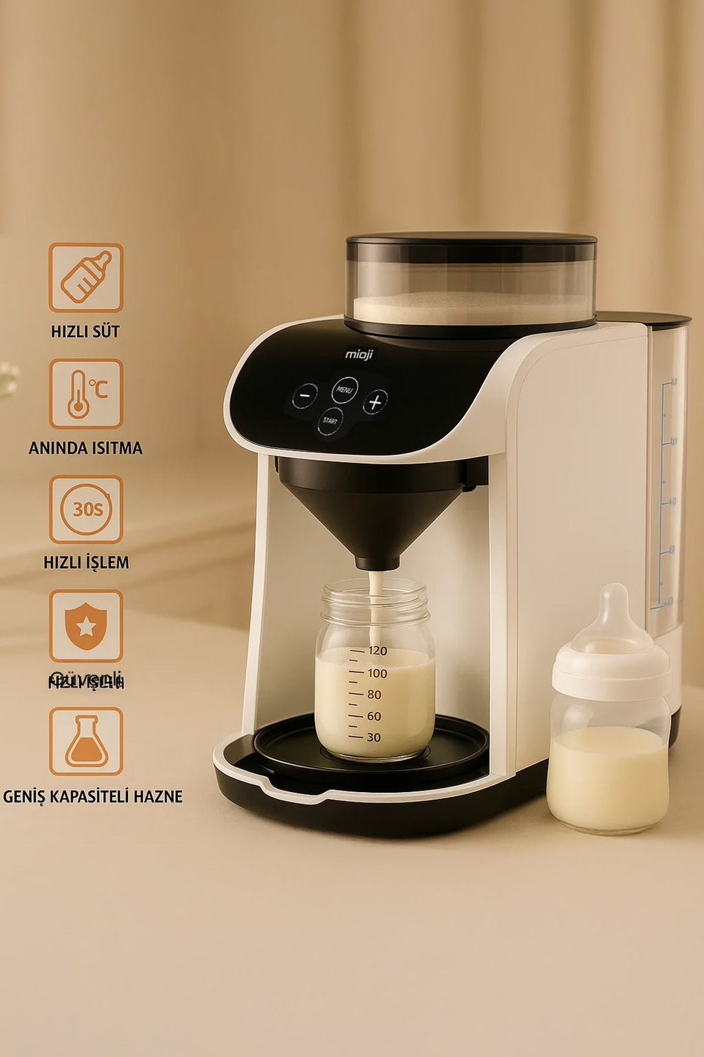 Baby 10 Pro Otomatik Mama Makinesi